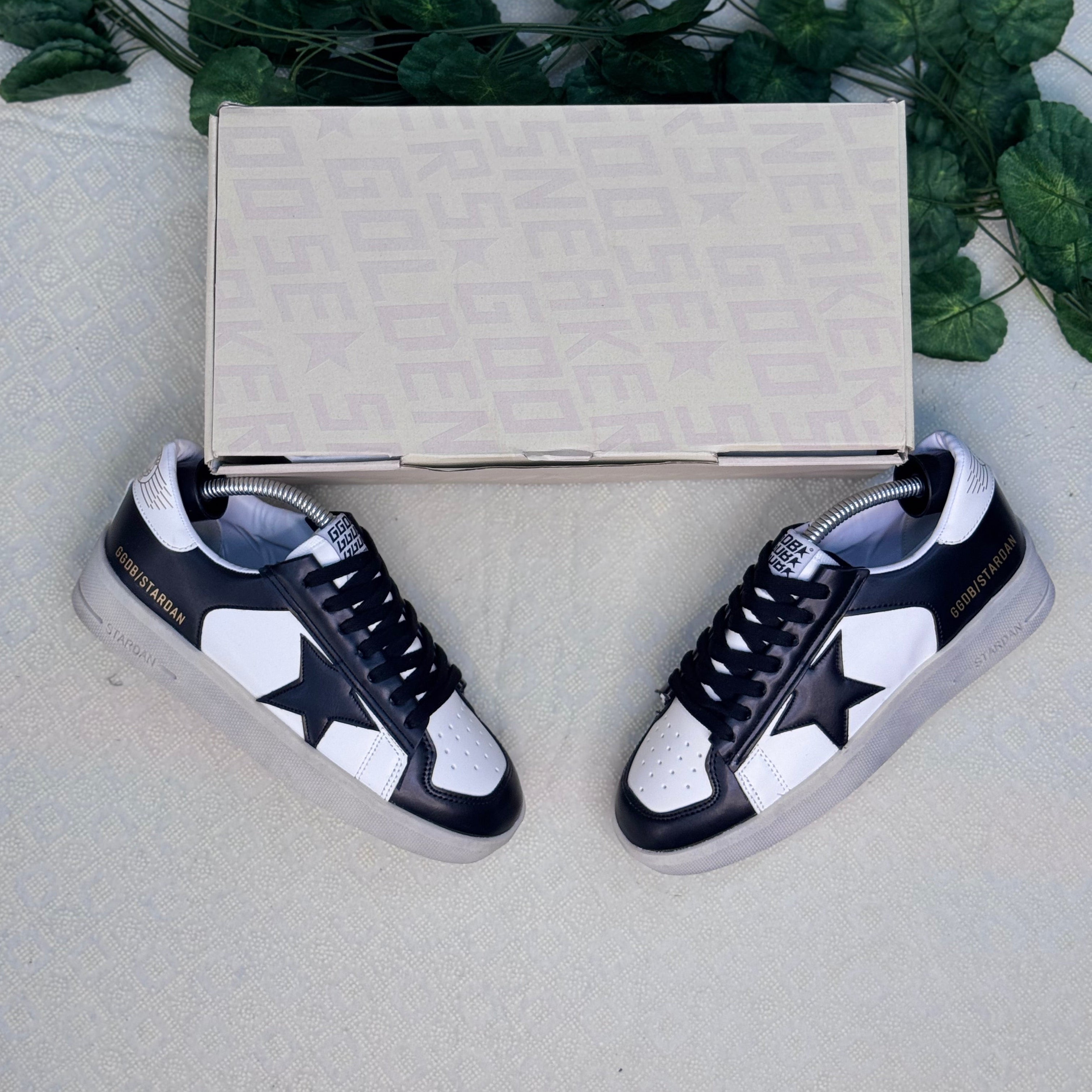Golden Goose Super-Star Beyaz Lacivert