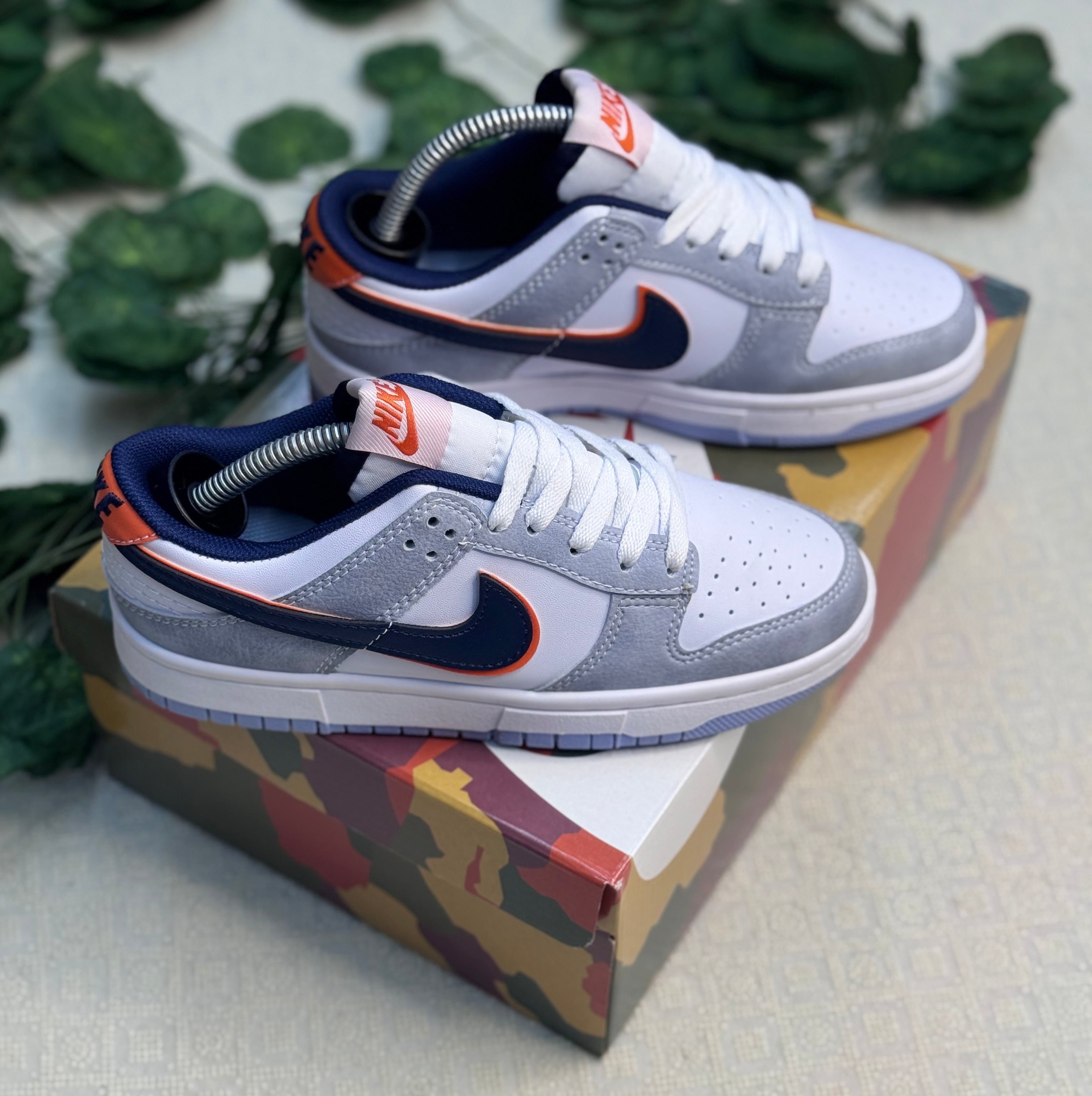 Nike SB Dunk Low Gri-Turuncu