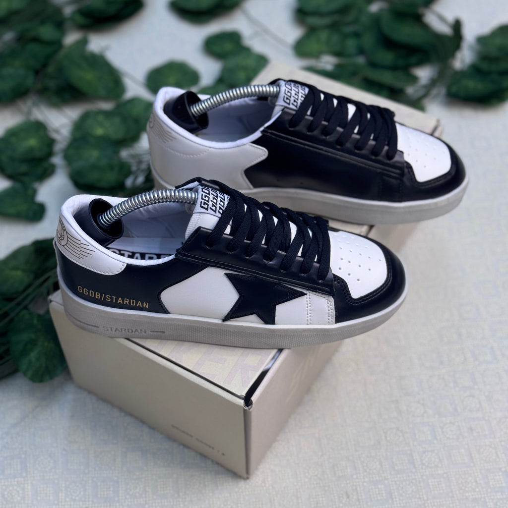 Golden Goose Super-Star Beyaz Lacivert