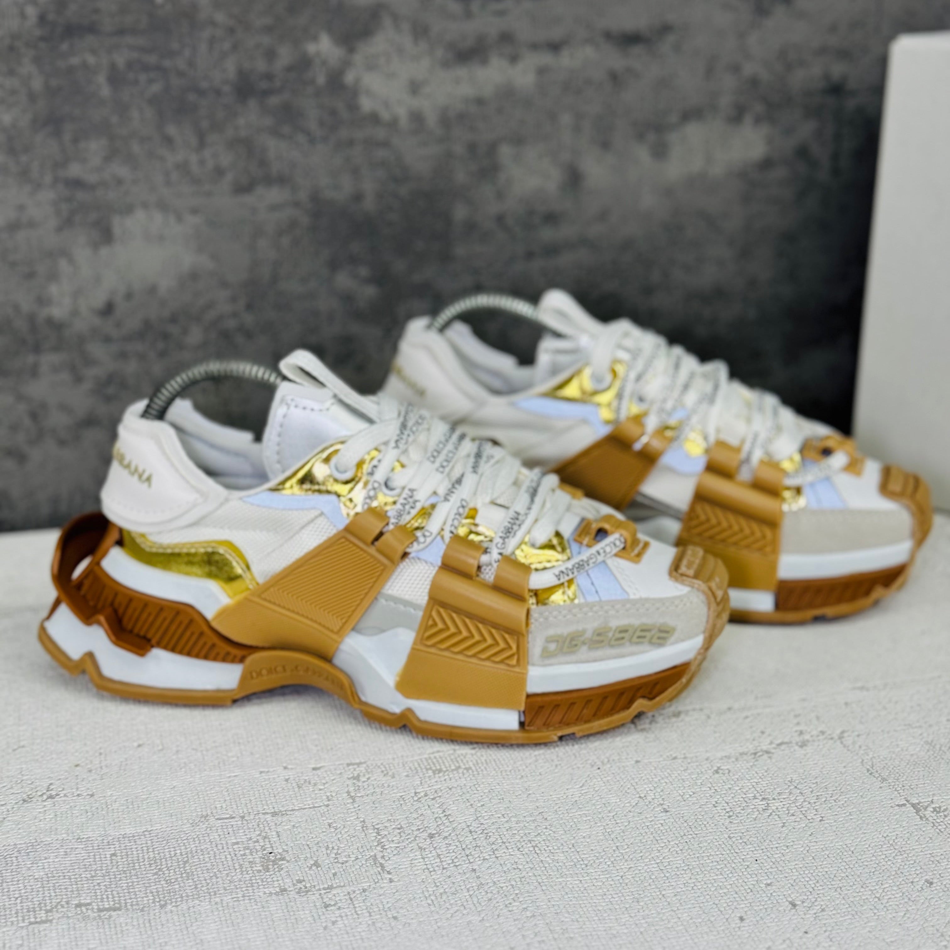 Dg ayakkabı beyaz Gold 5862